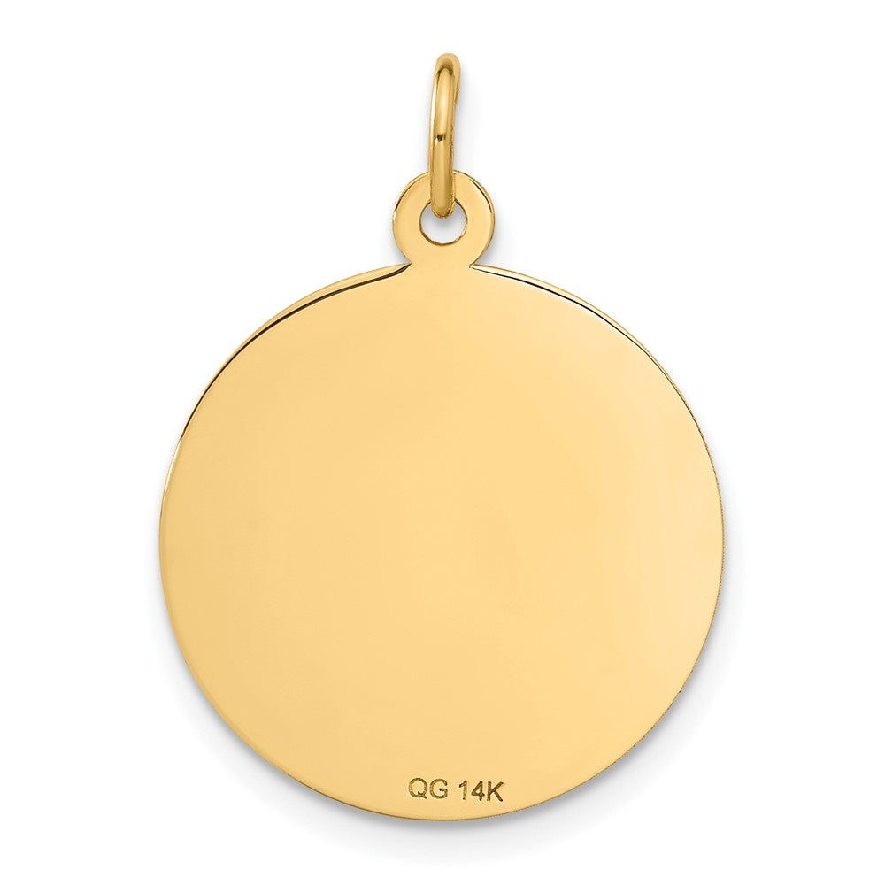 14K HAPPY ANNIVERSARY Charm