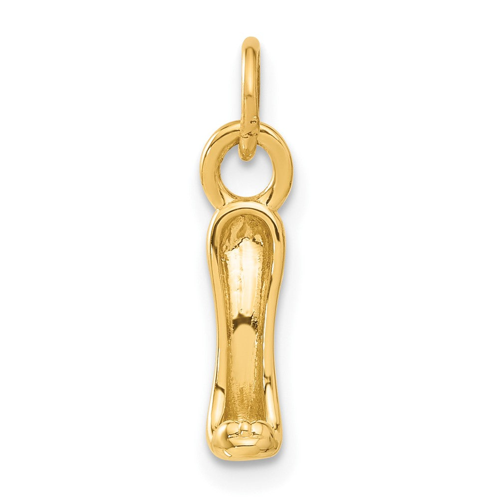 14K 3D High heel shoe Charm