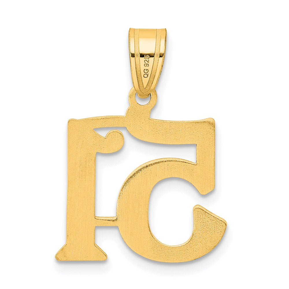 14k Polished Number 51 Pendant