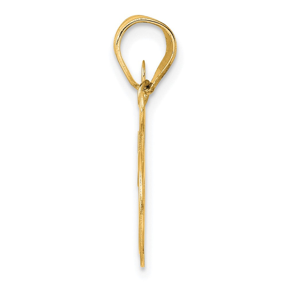 14k Polished Number 85 Pendant