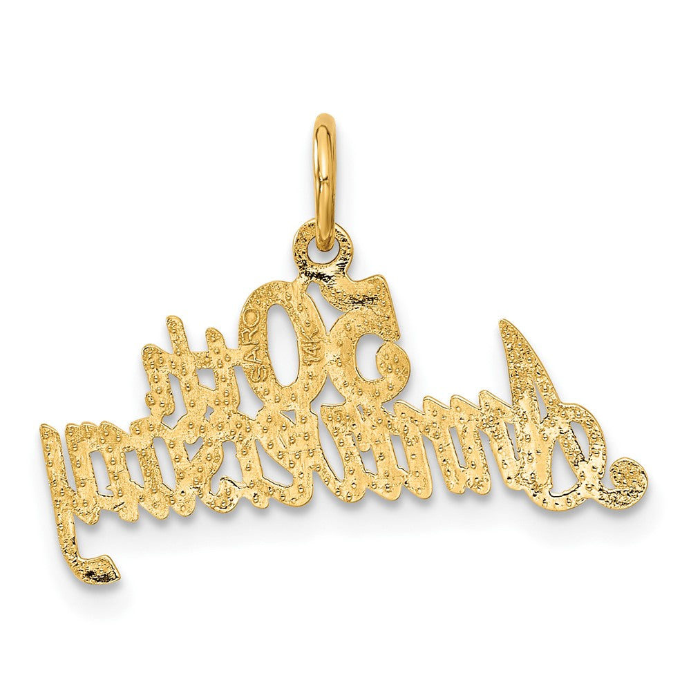 14k 50th ANNIVERSARY Charm