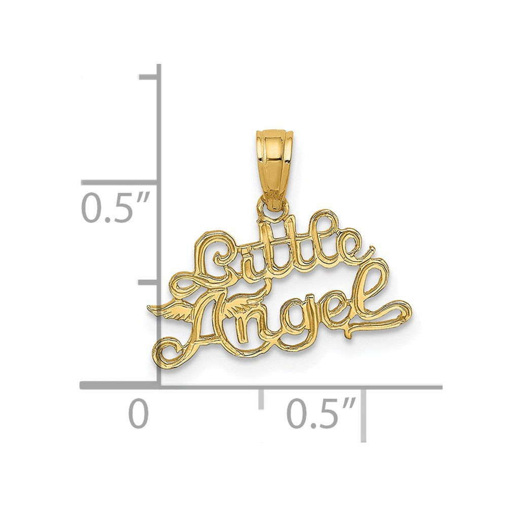 14K LITTLE ANGEL Charm