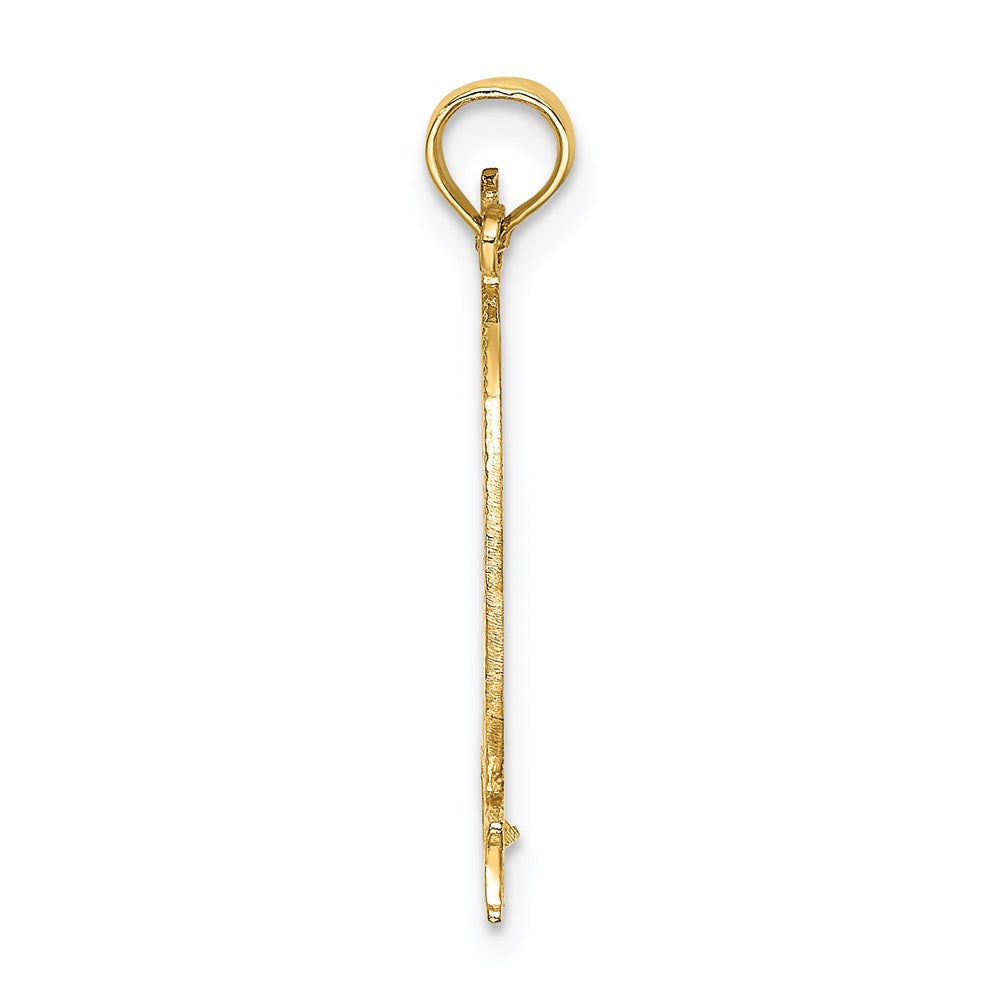 14k Cut-out NEW YORK w/Statue of Liberty Charm