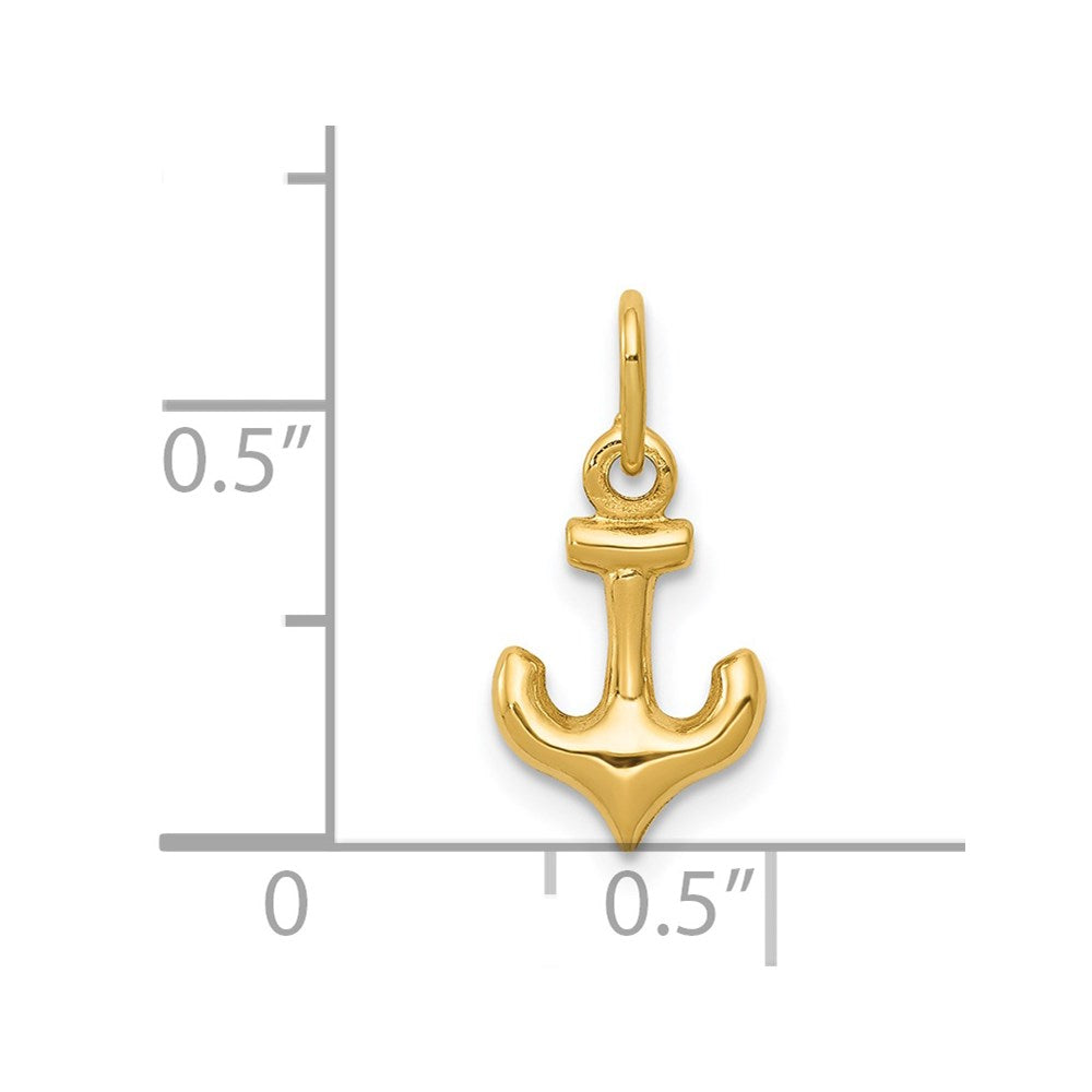 14k Anchor Charm