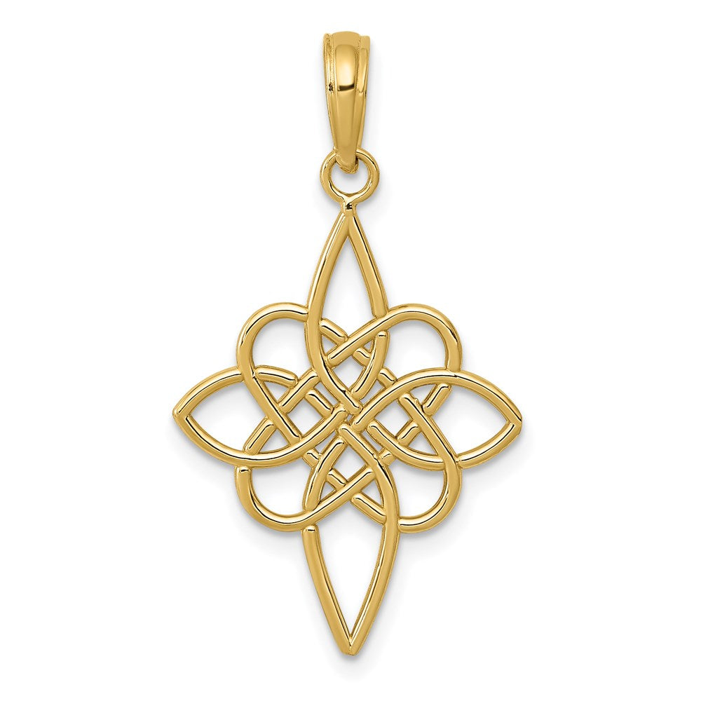 14K Celtic Knot Pendant