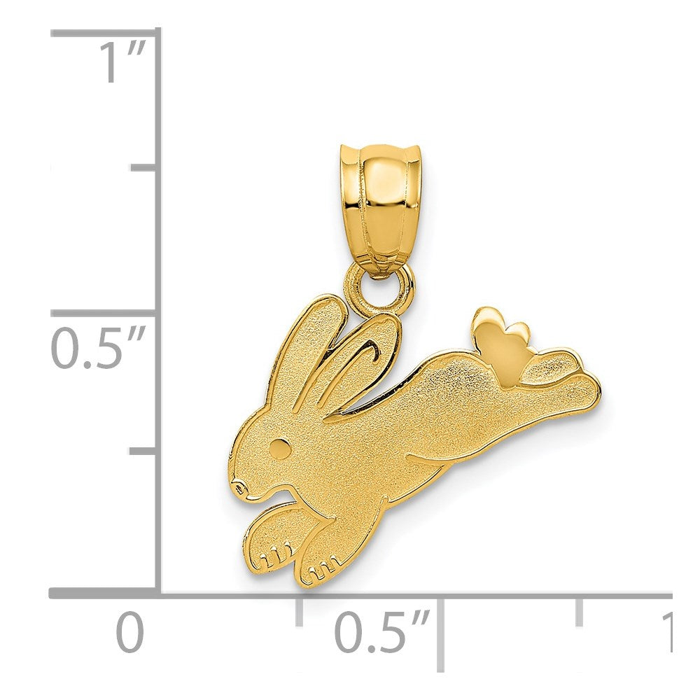 14K Rabbit Charm