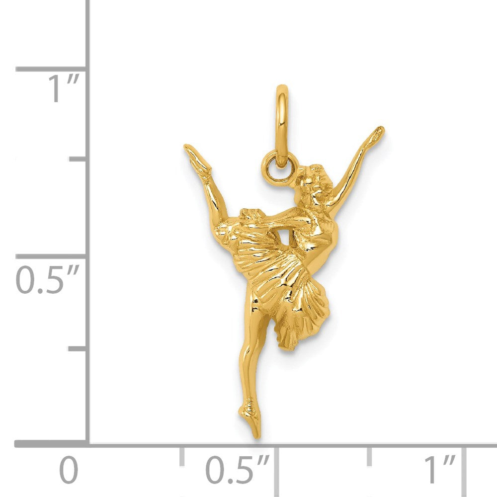 14k Ballerina Charm