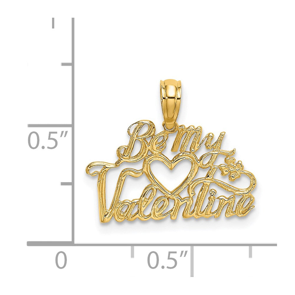 14K Be My Valentine Charm
