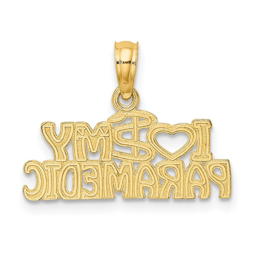 14K I HEART MY PARAMEDIC Charm