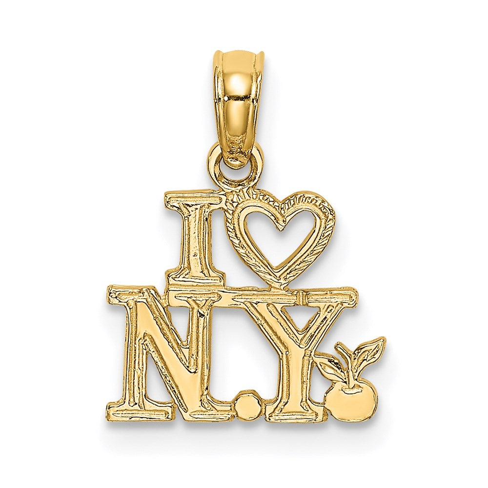 14K I HEART NY Charm