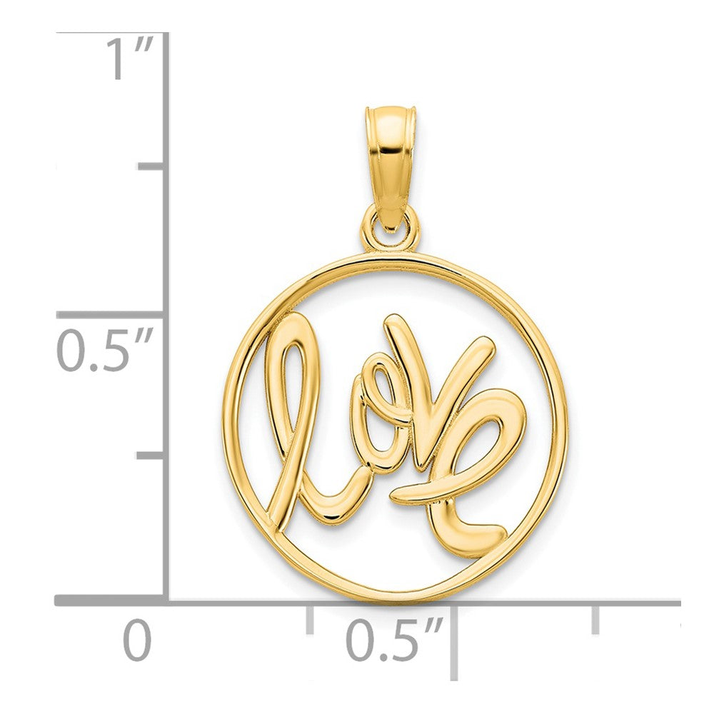 14ky Love charm
