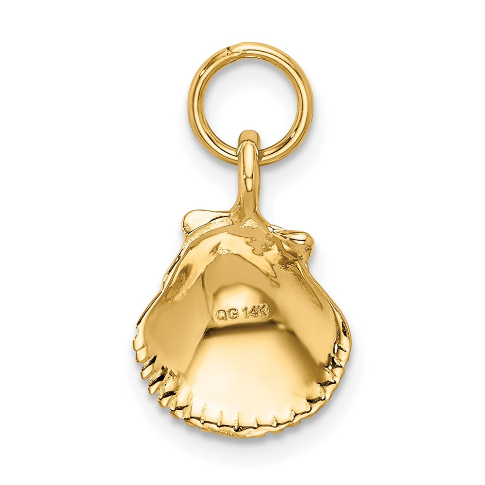 14k Seashell Pendant
