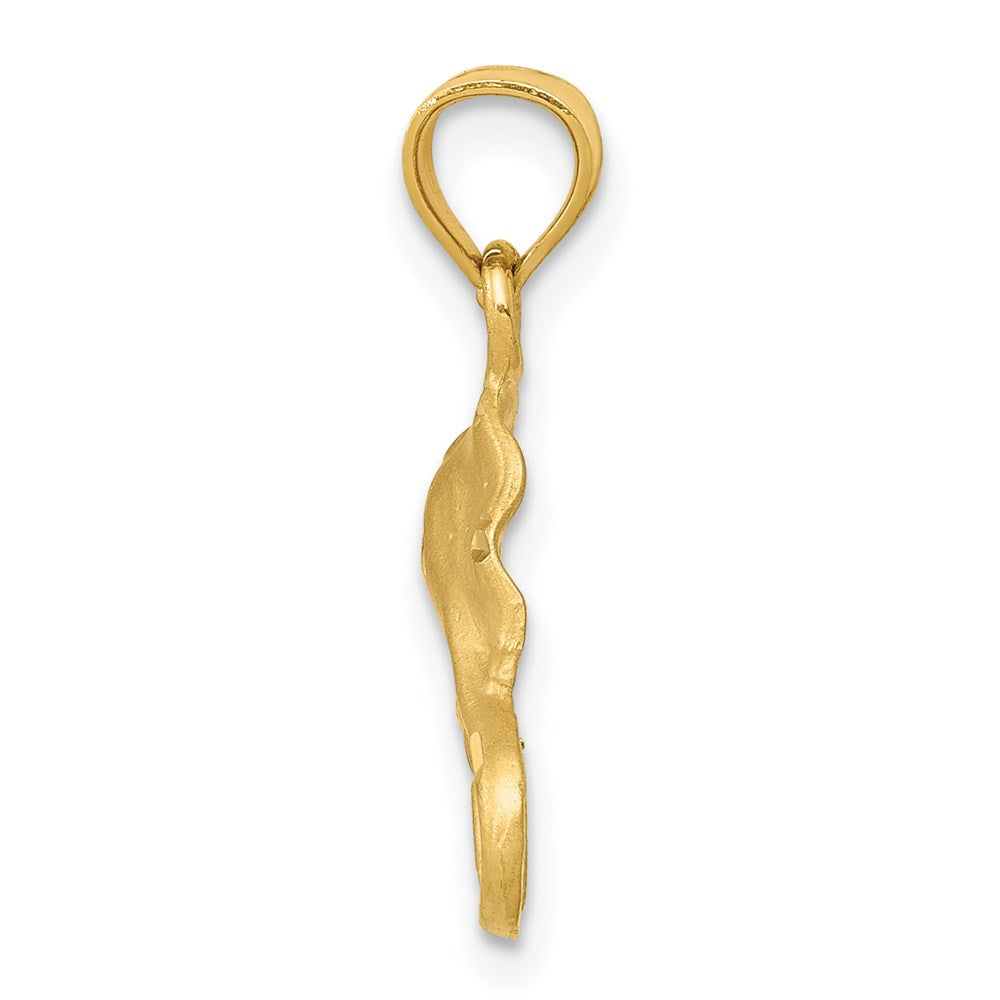 14K Stingray Pendant