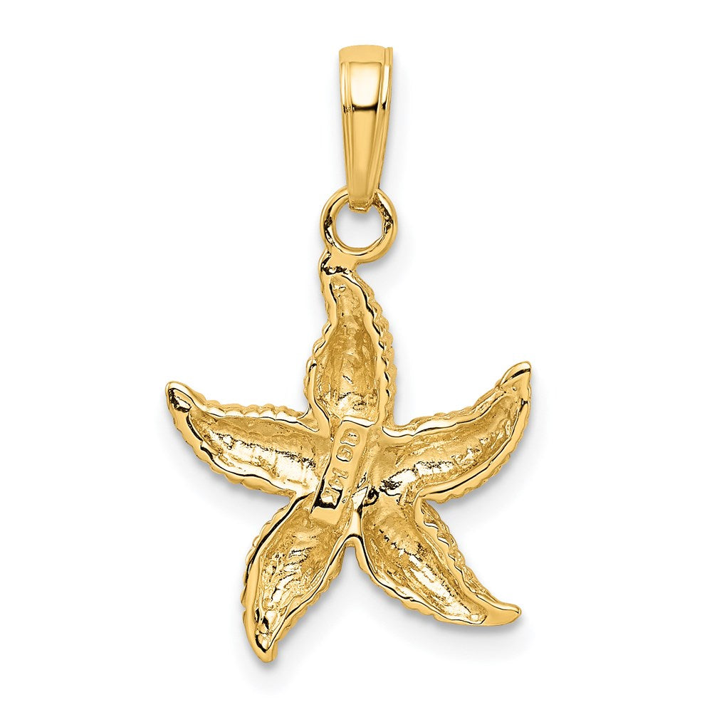 14k Starfish Pendant