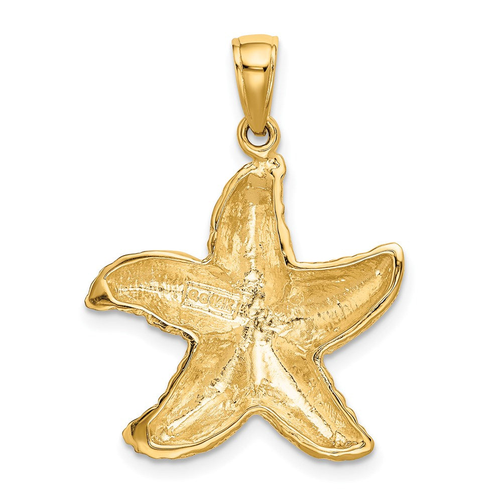 14k Starfish Pendant