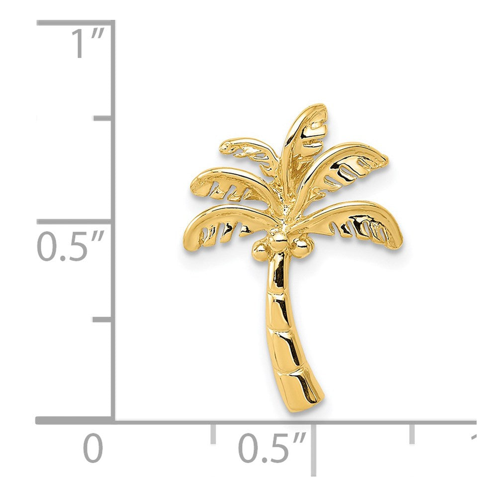 14k Palm Tree Slide