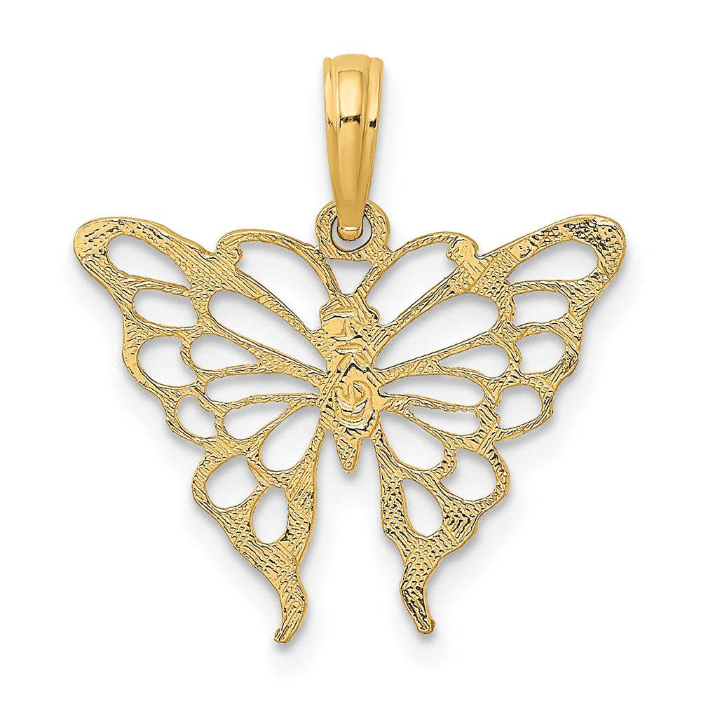 14K Butterfly Charm