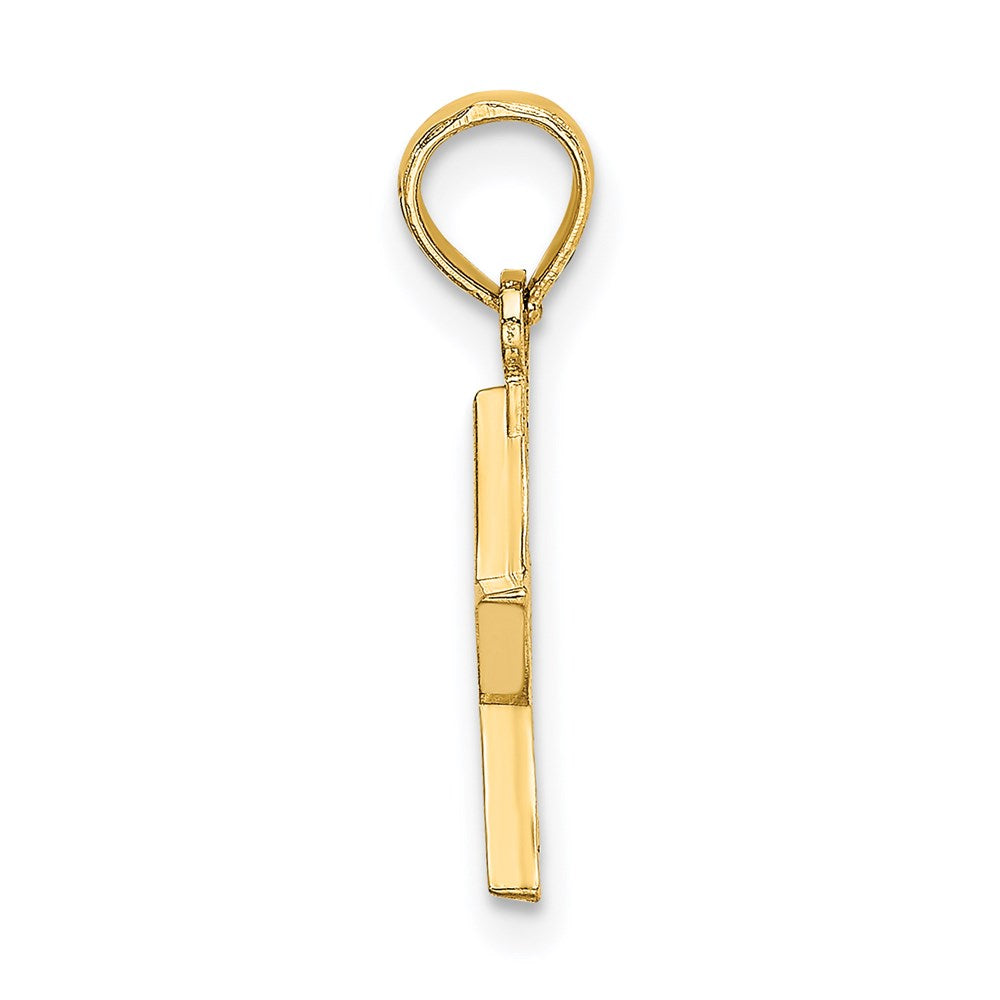 14K Cut-out Star Charm