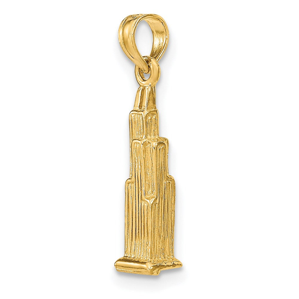 14K 3D WillisTower (Chicago) Charm