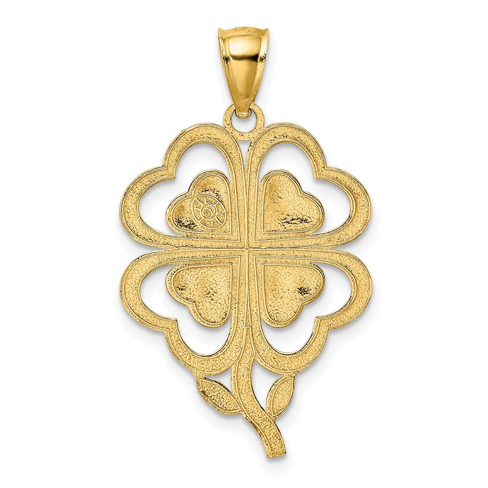 14K 4-Leaf Clover Charm