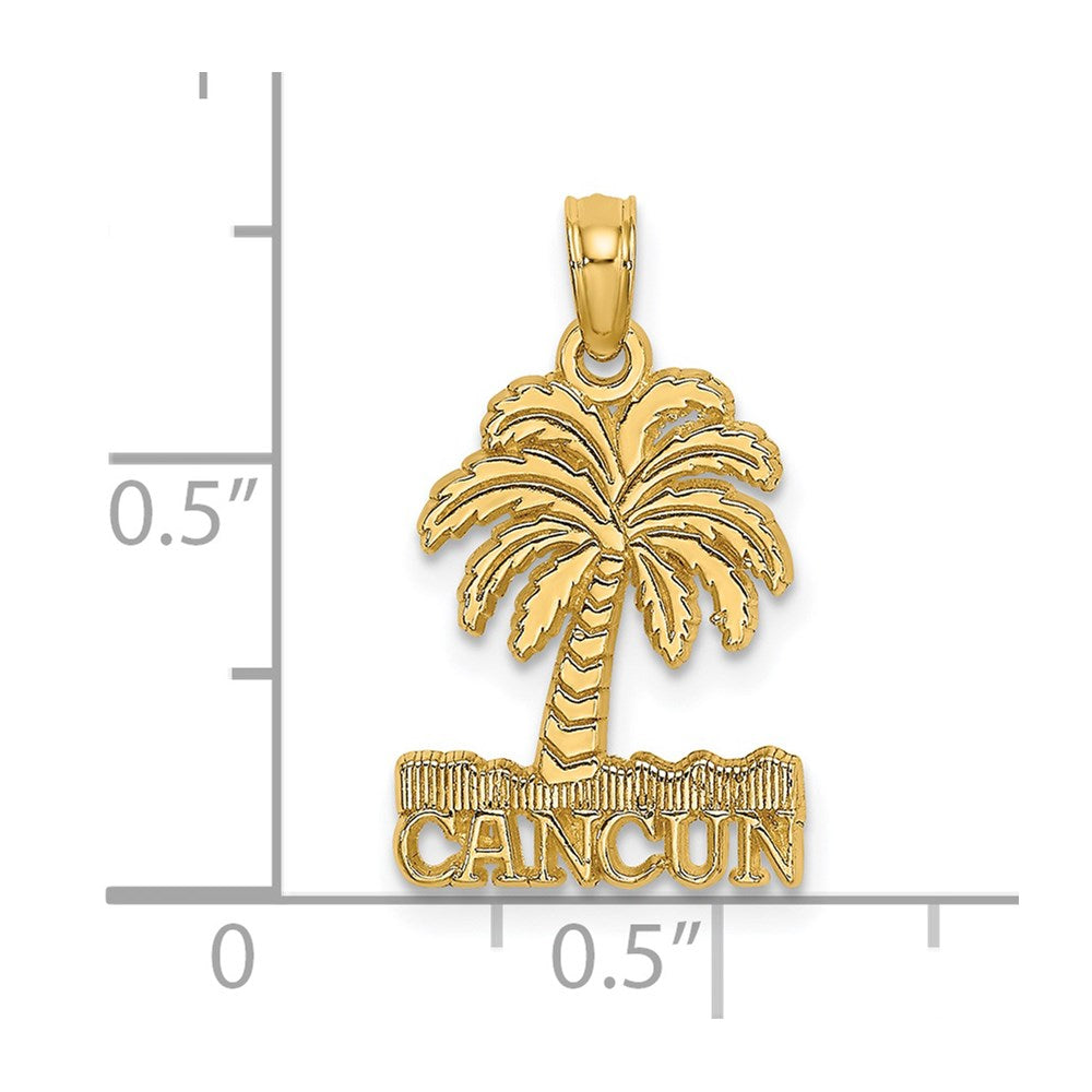 14K CANCUN Under Palm Tree Charm
