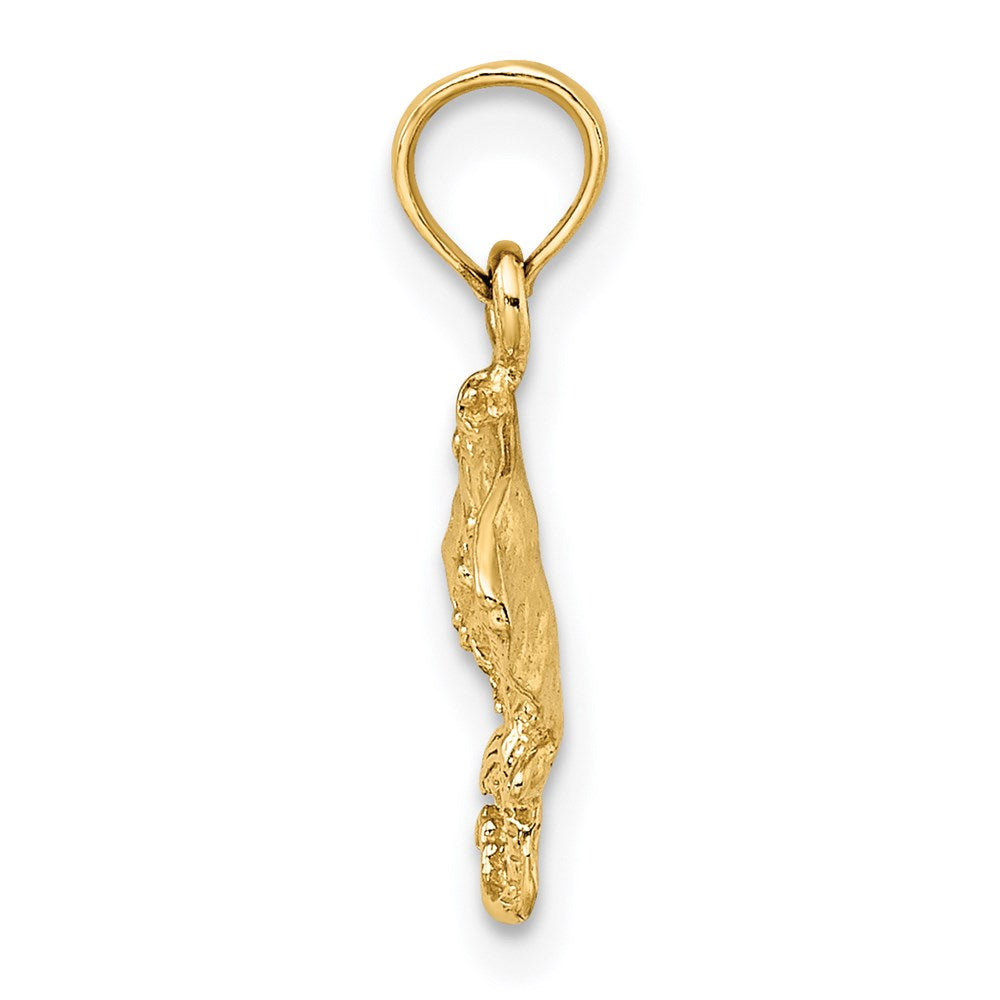 14K Stingray Charm