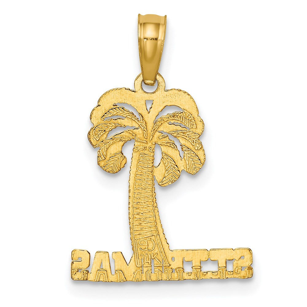 14K ST. THOMAS Under Palm Tree Charm