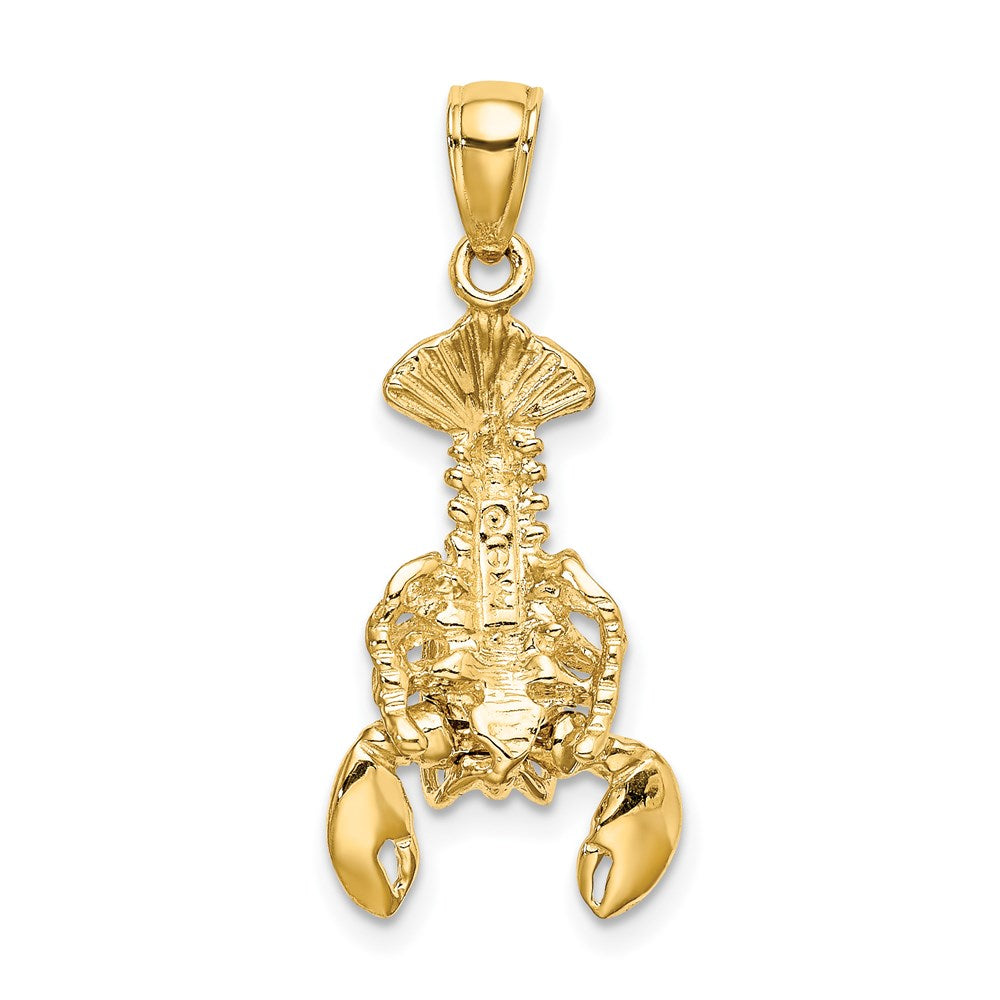 14K Moveable Lobster Charm
