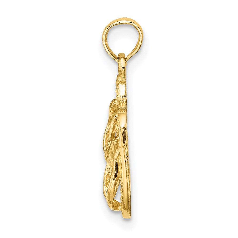 14K SANIBEL ISLAND Double Flip-Flop Charm