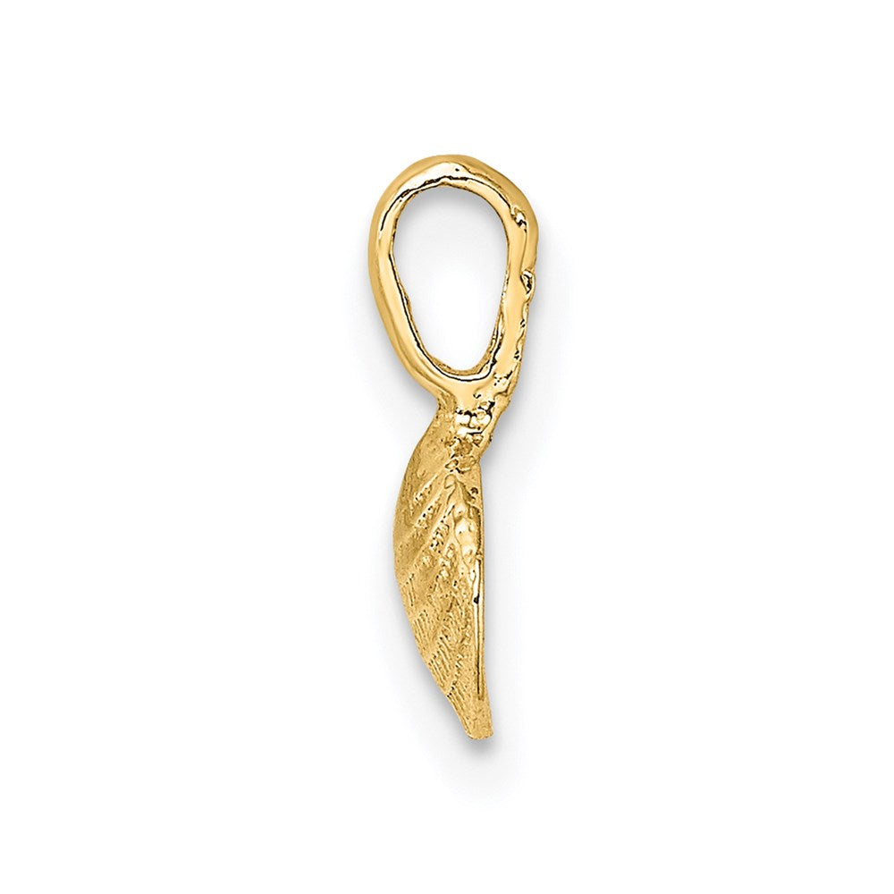 14K Mini Clam Shell Charm