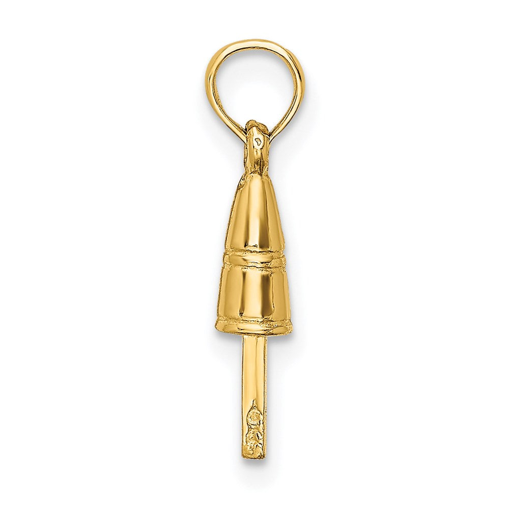 14K 3-D Buoy Charm
