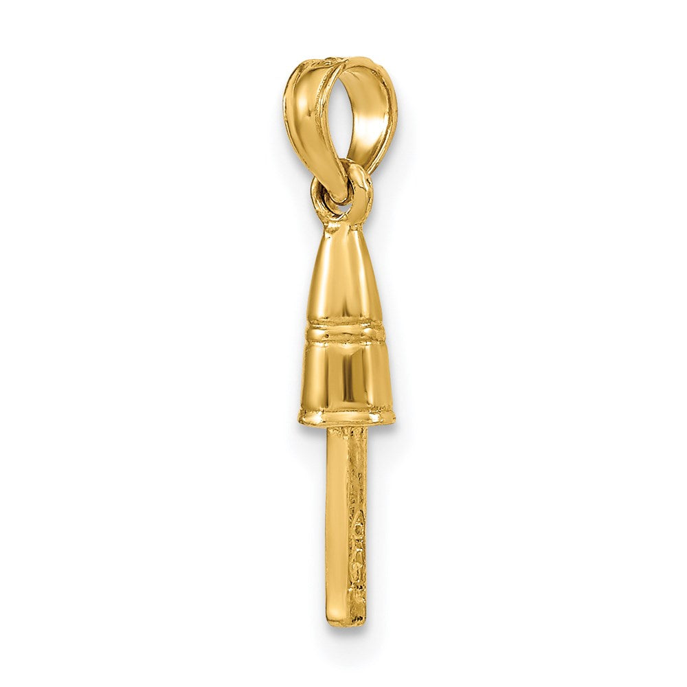 14K 3-D Buoy Charm