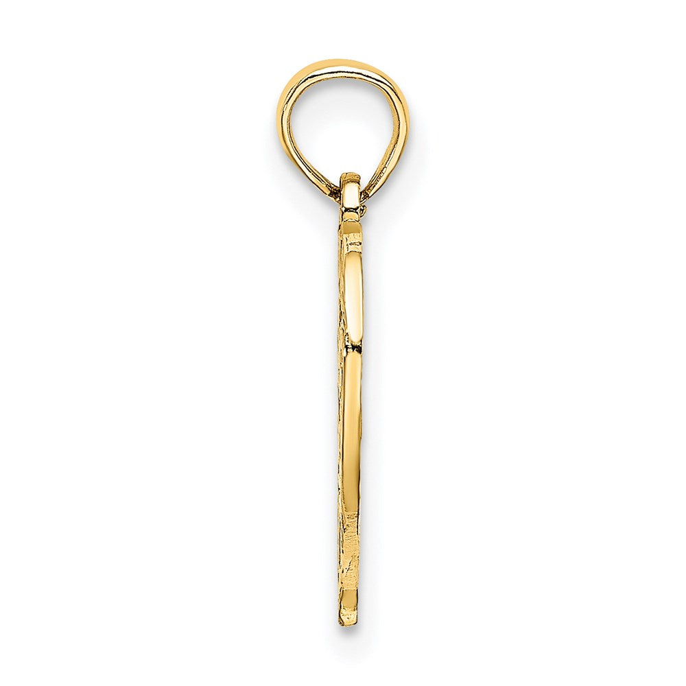 14K 35 In Heart Charm