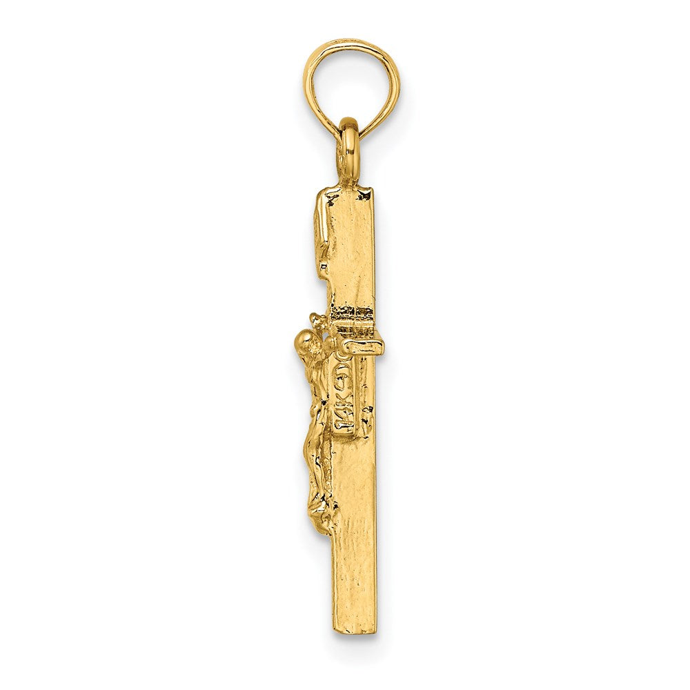 14K INRI Crucifix Charm