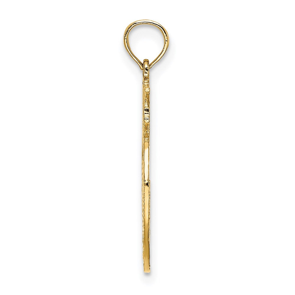 14K New York Skyline in Apple Charm