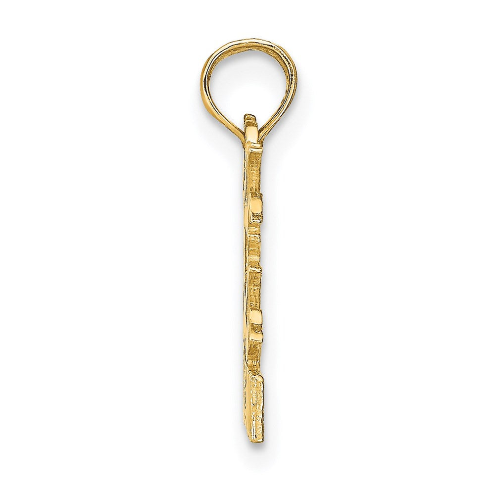 14K GEMINI Zodiac Charm
