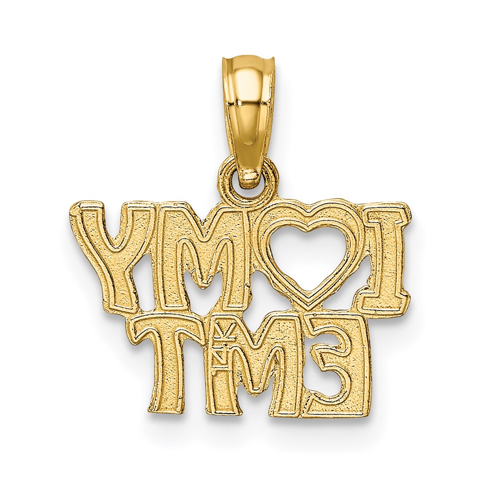 14k I LOVE MY EMT Charm