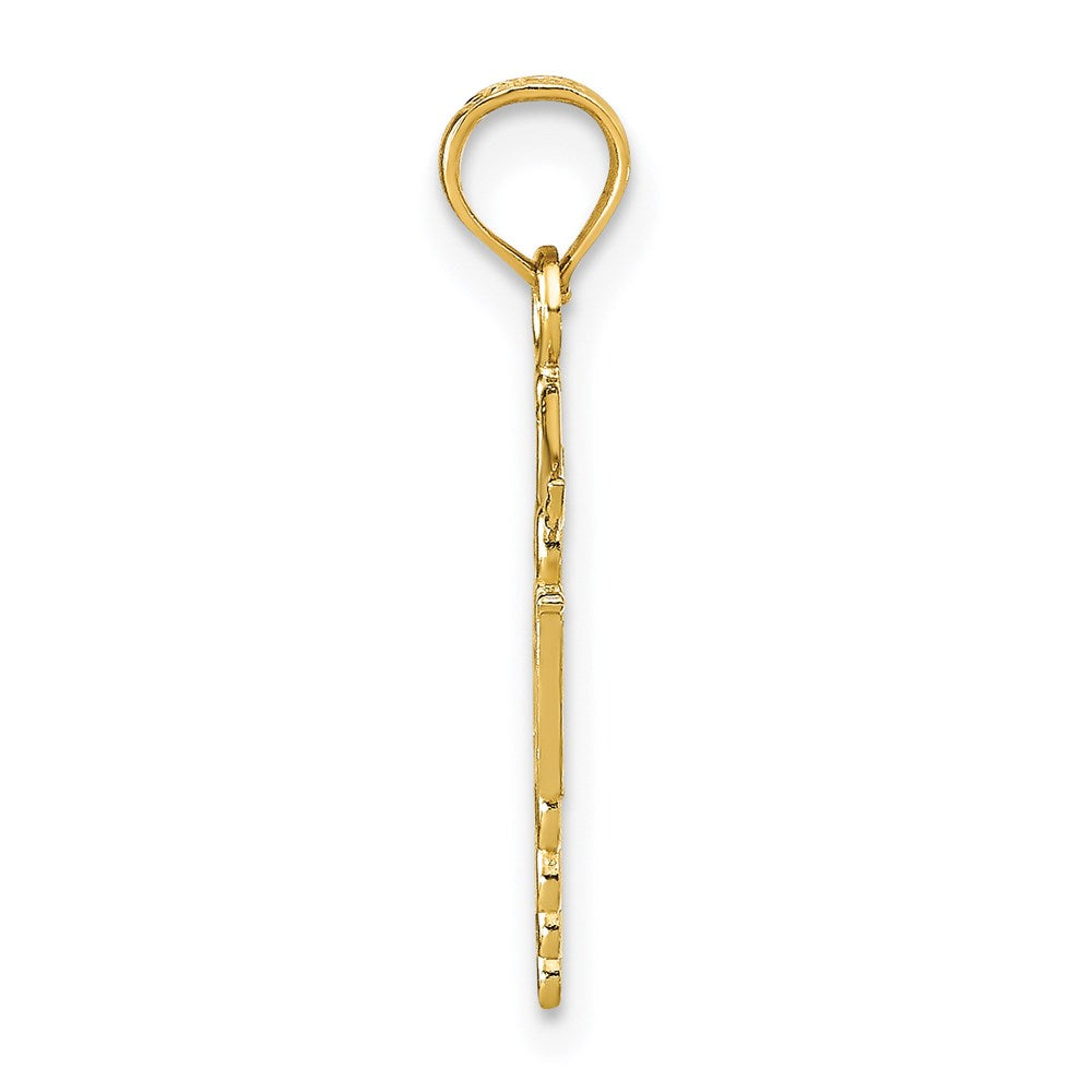14k Polished R.N. Pendant