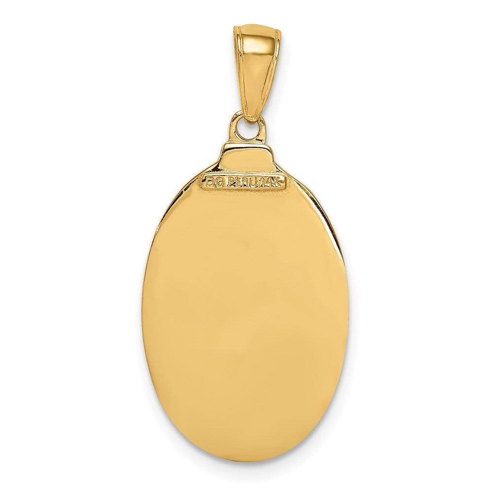 14k Saint Joseph Medal Pendant