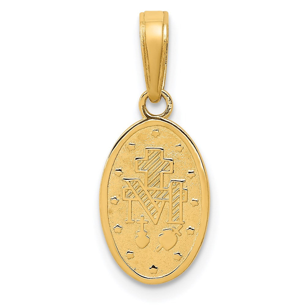 14k Miraculous Medal Charm