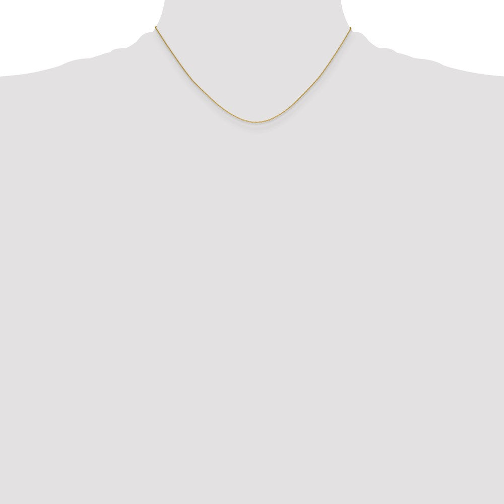 14k 1.05mm Mariners Link Chain