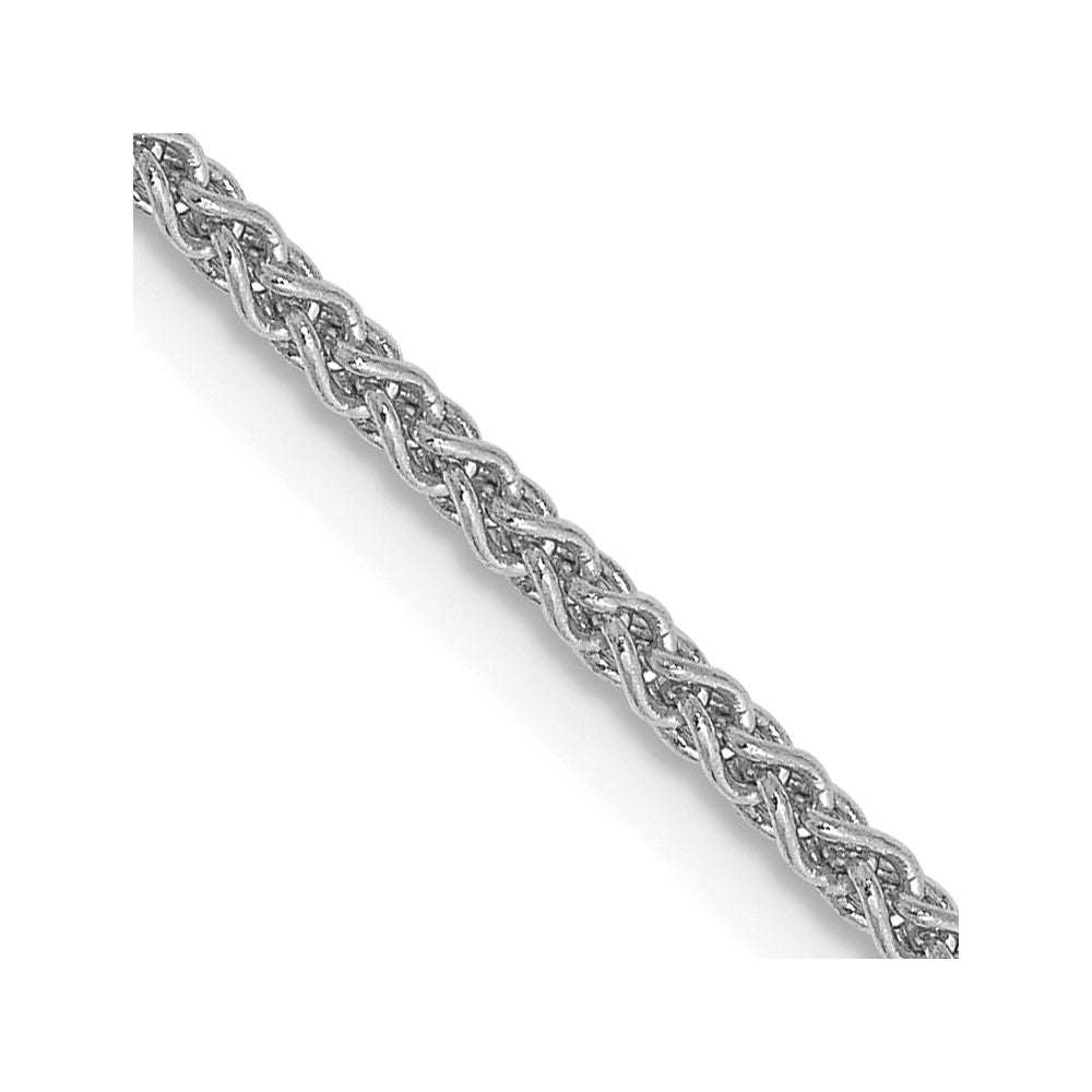 14K White Gold 16 inch 1.7mm Spiga with Lobster Clasp Chain
