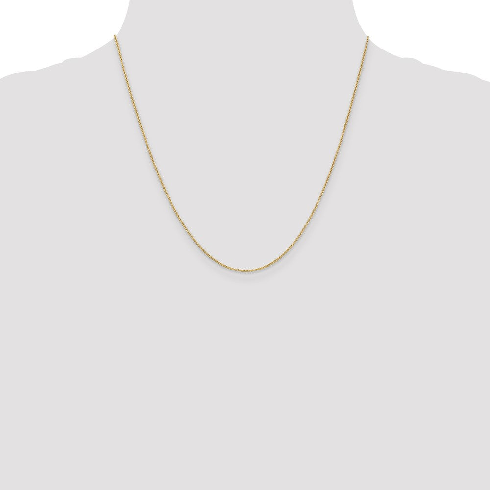 14K 20 inch 1.2mm Cable with Lobster Clasp Chain