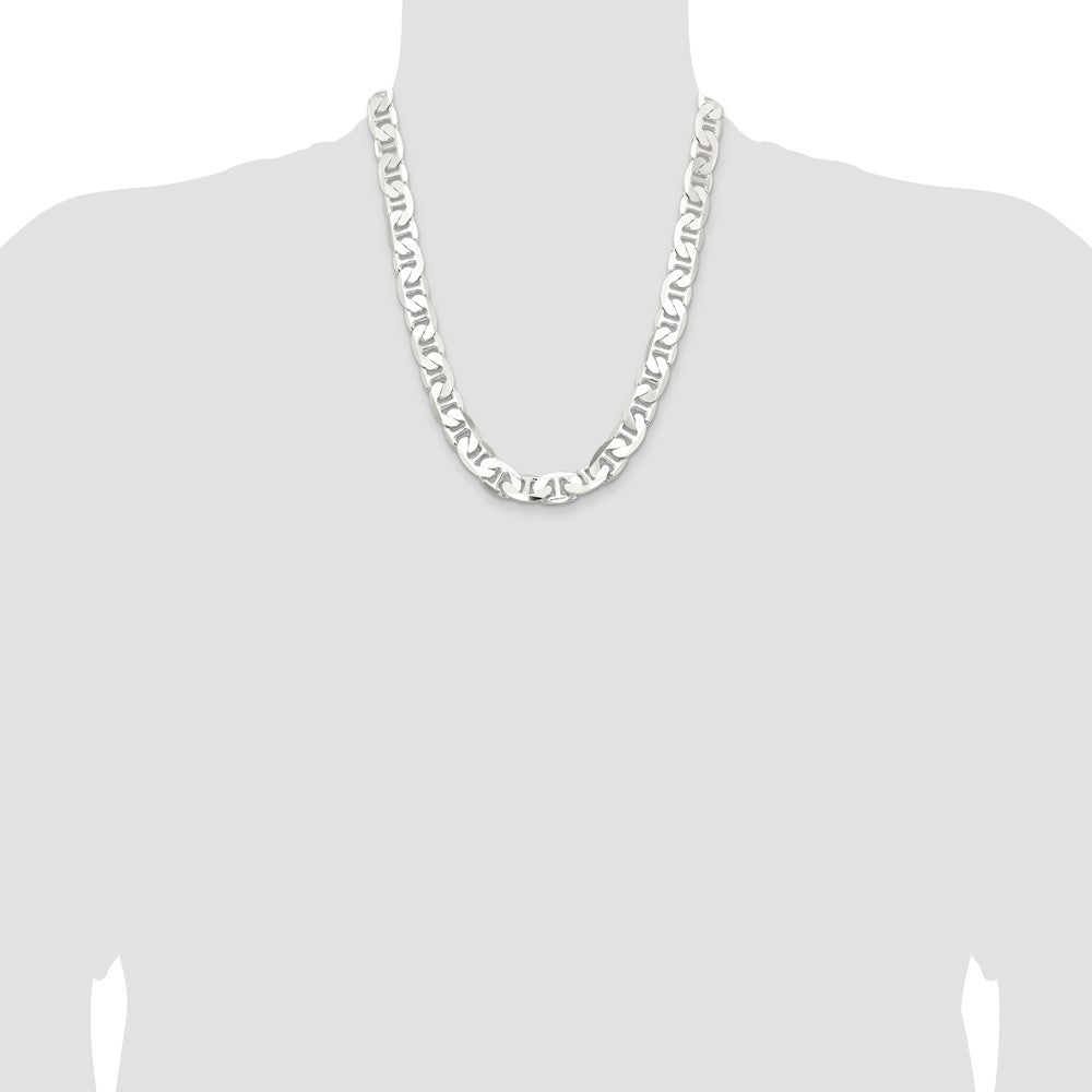 Sterling Silver 11.5mm Flat Anchor Chain