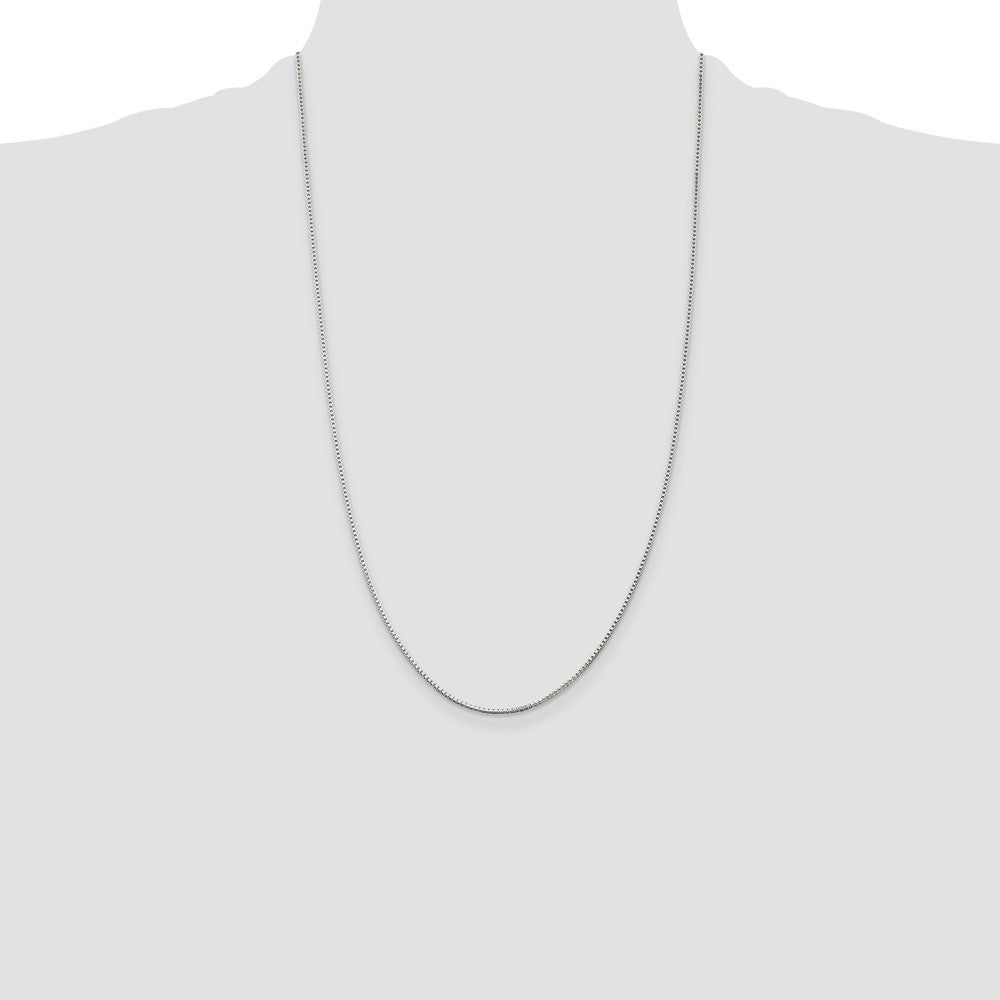 Sterling Silver 1.25mm Box Chain