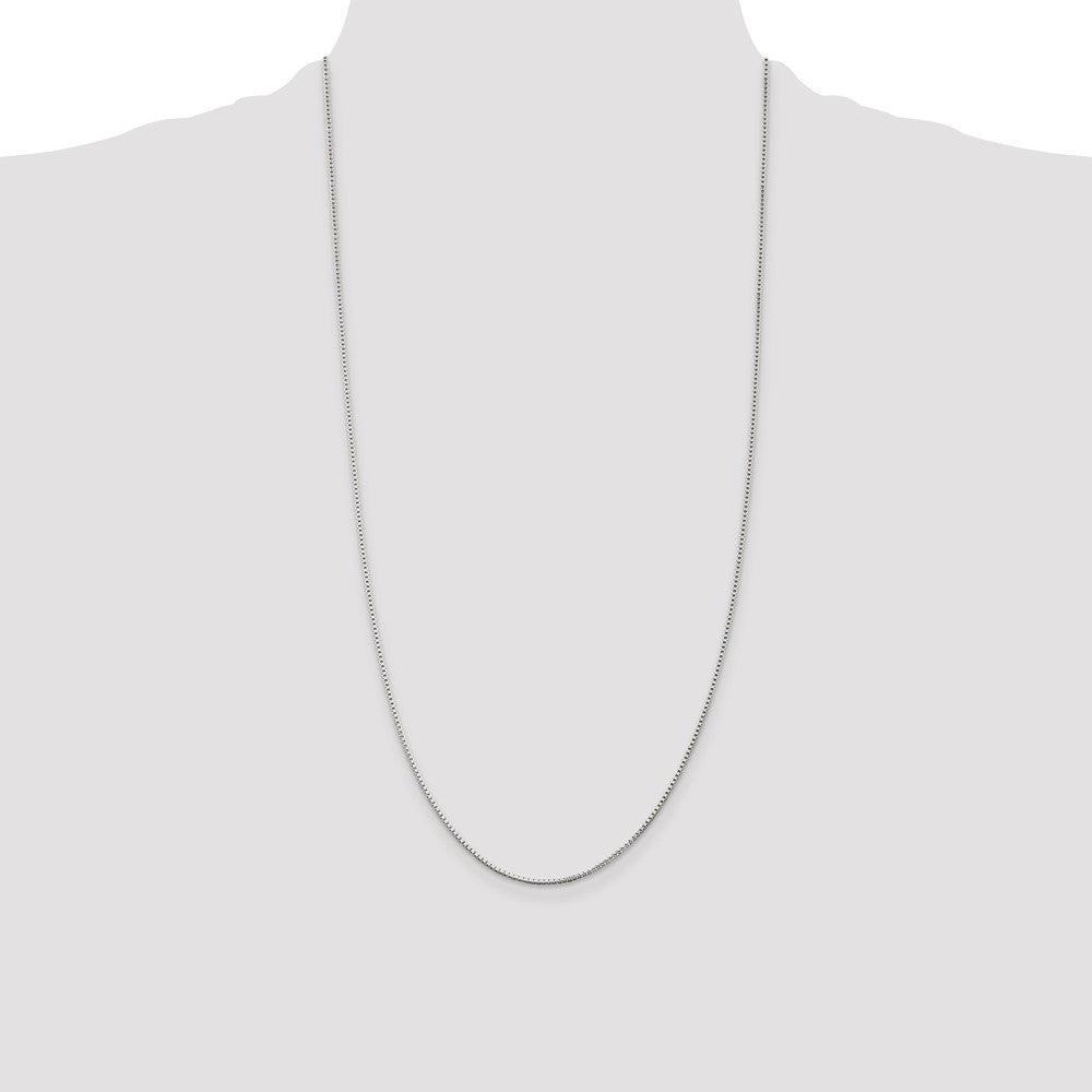 Sterling Silver 1.25mm Box Chain
