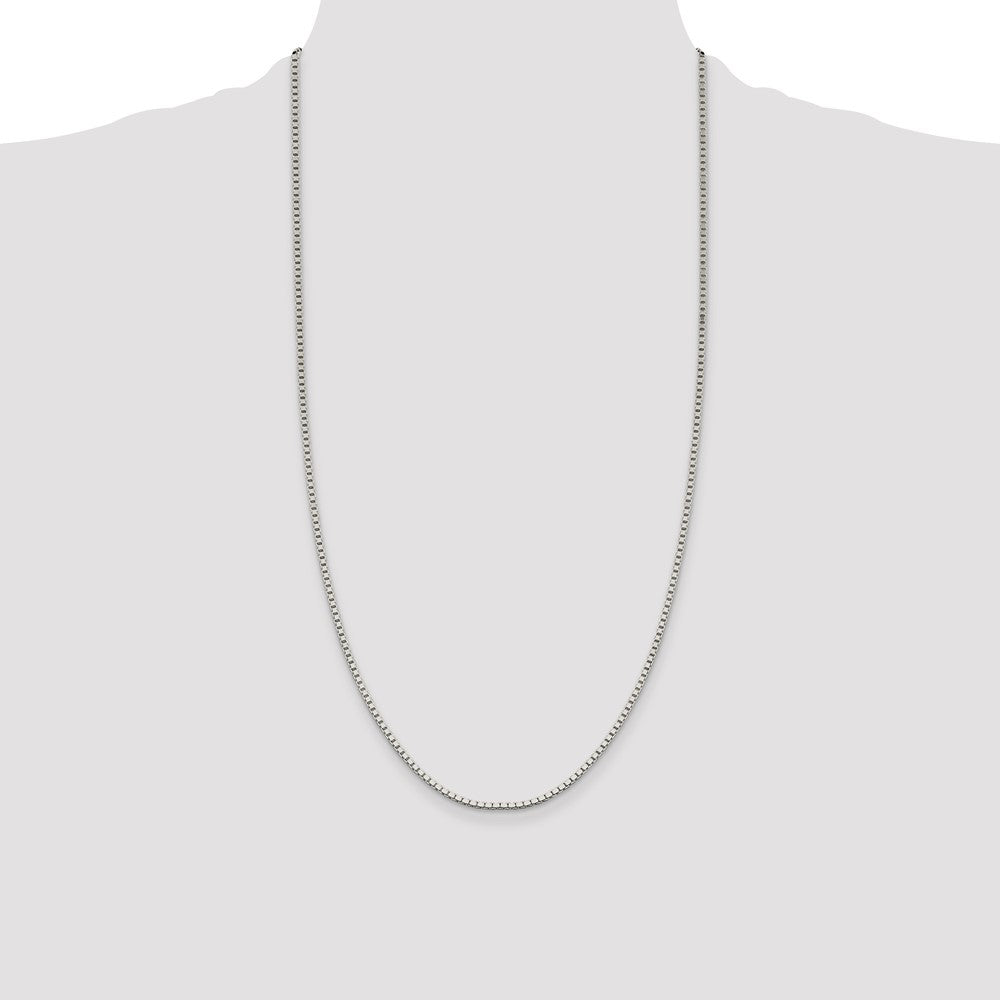 Sterling Silver 1.9mm Box Chain