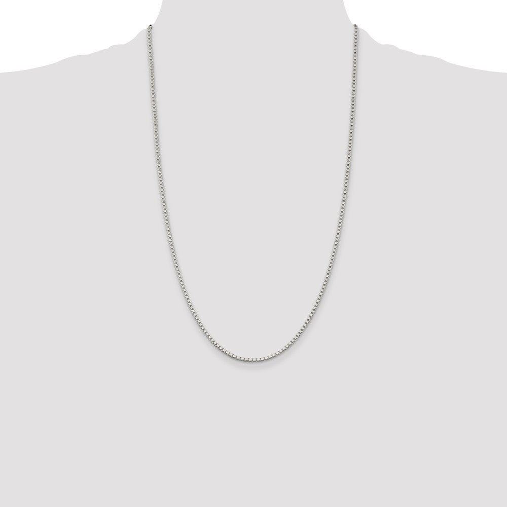 Sterling Silver 2mm Box Chain