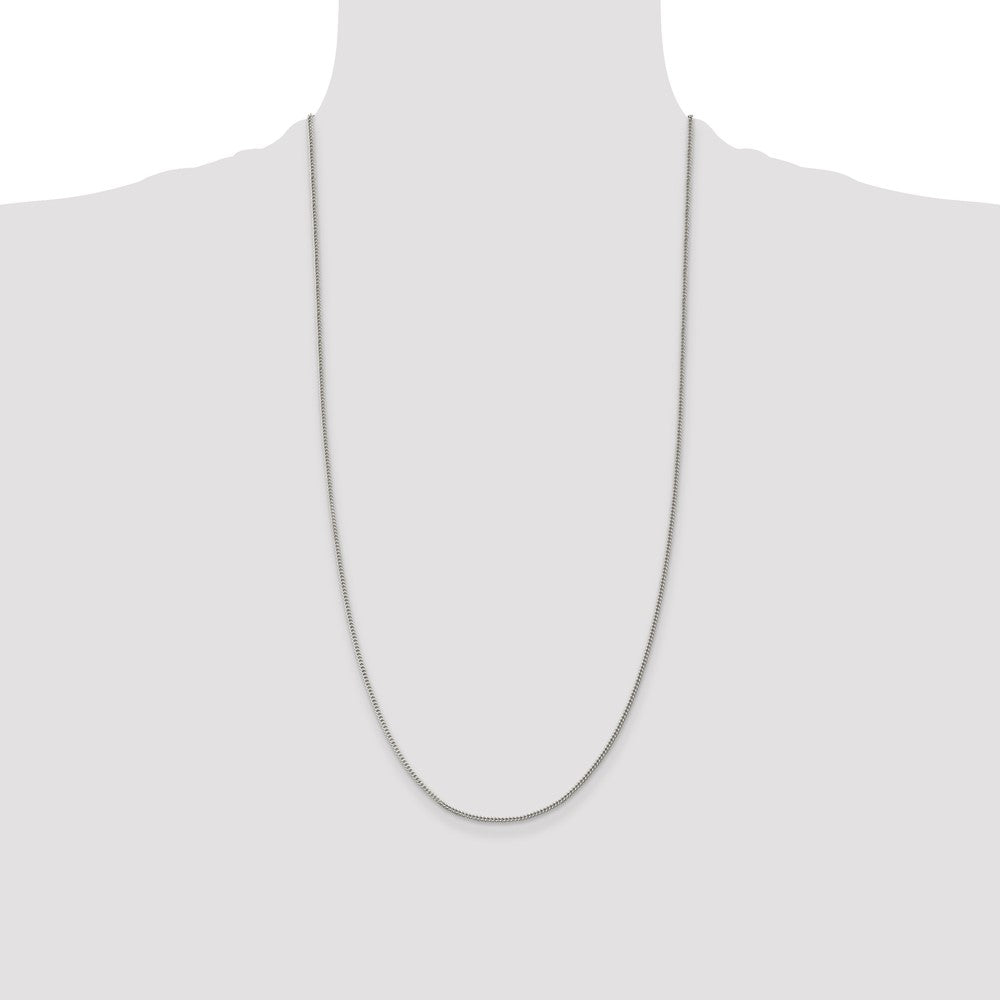 Sterling Silver 1.5mm Curb Chain