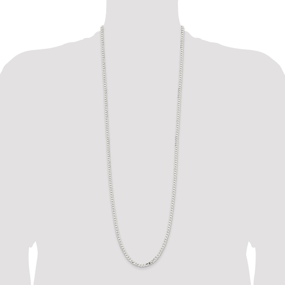 Sterling Silver 4.5mm Curb Chain